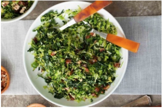 Brussel Sprout Kale Salad