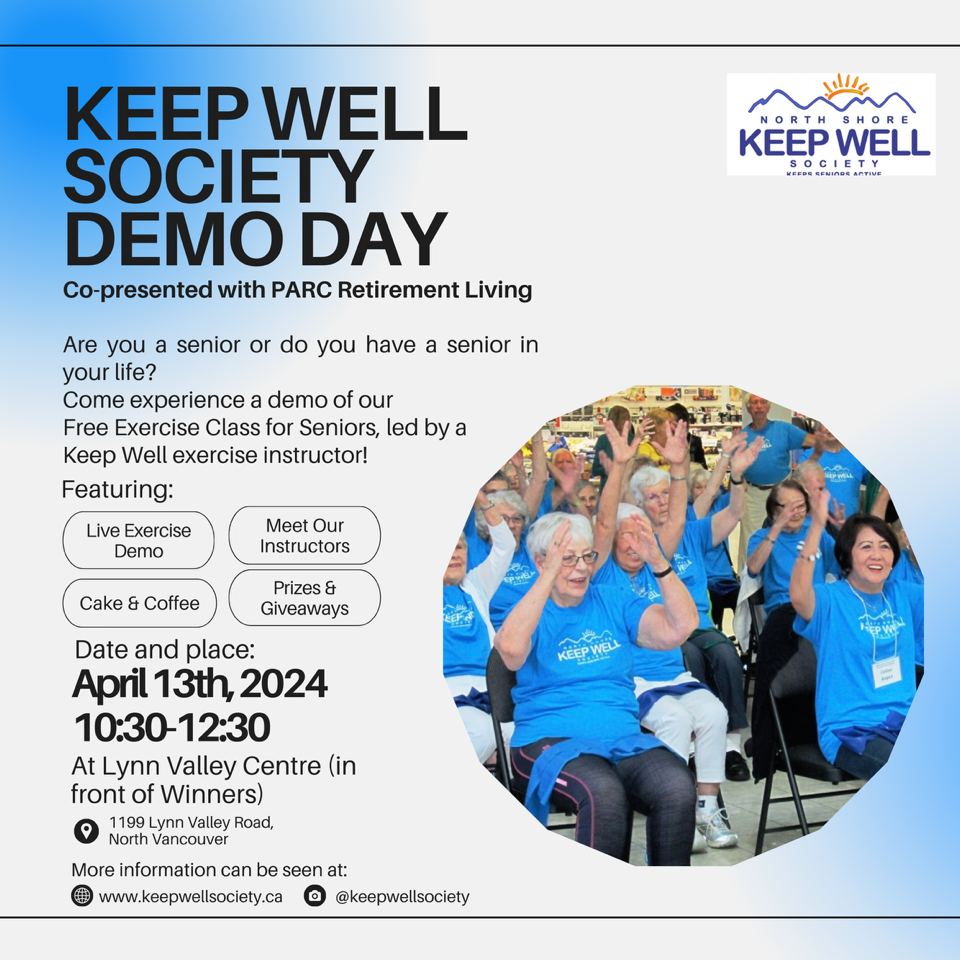 Keep Well Demo Day Poster